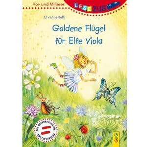Lesezug Vor- und Mitlesen - Goldene Flügel für Elfe Viola
